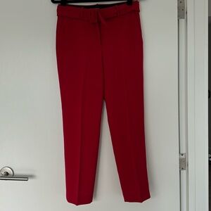 Theory Red Pants